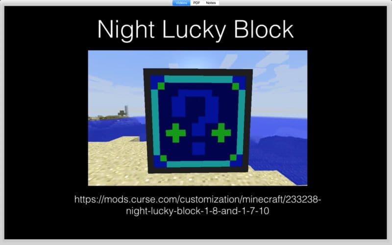 Lucky Block Mod for Minecraft screenshot 5