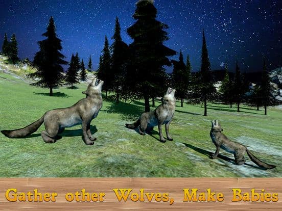 Evil Wild Wolf Simulator 3D screenshot 2