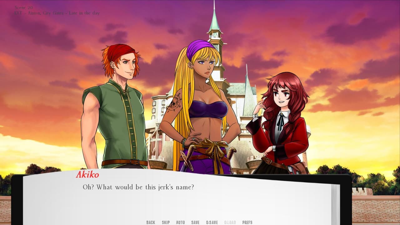 Dragon Tribe the Visual Novel Demo screenshot 5