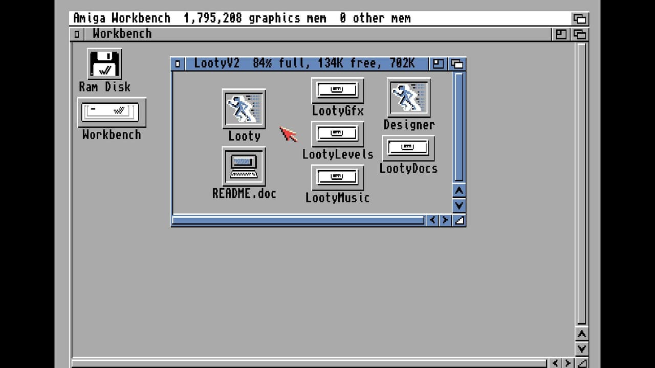 Looty V2 (Amiga 1MB Chip RAM)