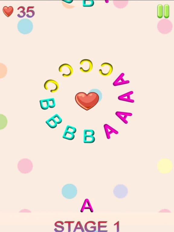 ABC COLOR WORD