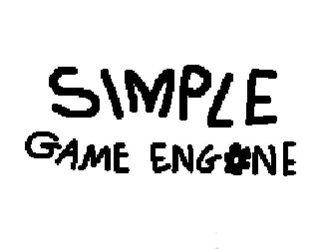Simple Game Engine