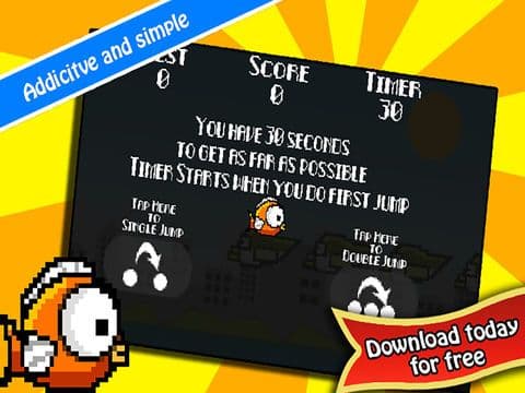 Jumpy Lil Fish: A Bird Hopping Game - by Cobalt Play Games