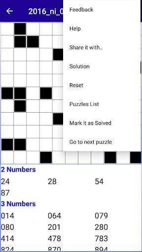 Fill it ins numbers puzzle games screenshot 5