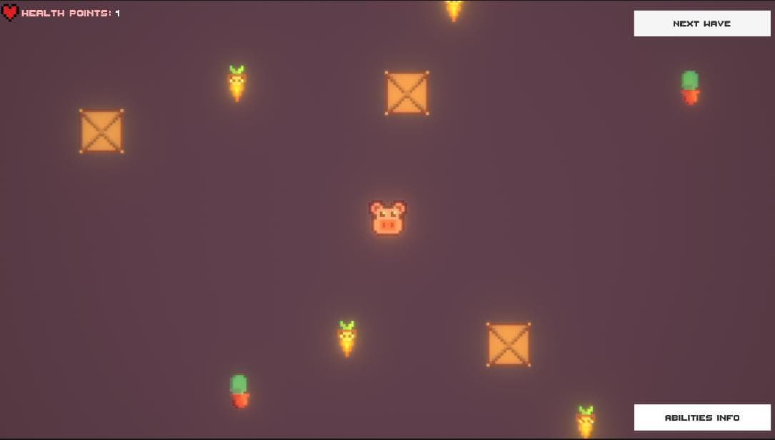 Piggy Defense (Game For MFGJ 2022) screenshot 2