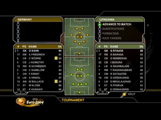 UEFA Euro 2004 screenshot 3