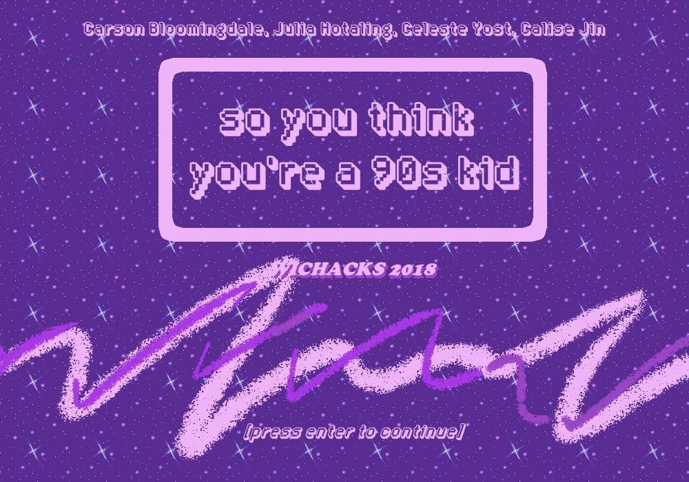 So You Think Youre a 90s Kid