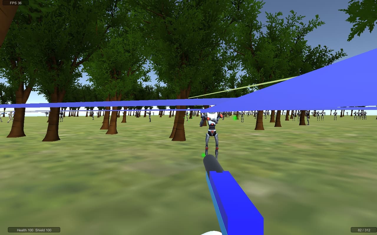 Alien invade FPS screenshot 2