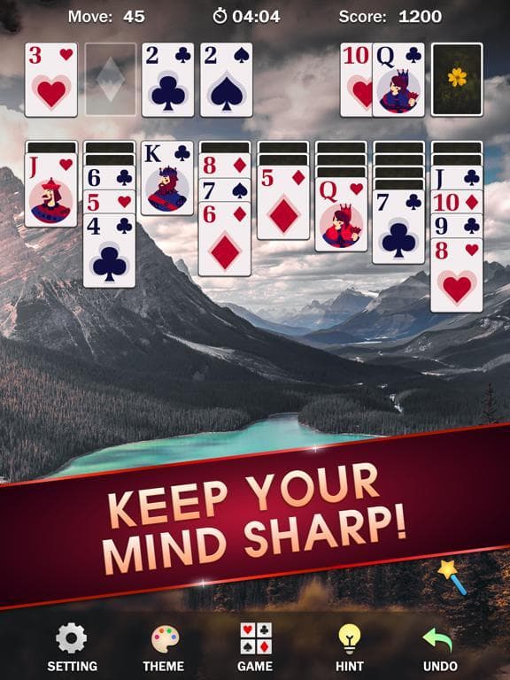 Solitaire ⋆ Brain Puzzle Game screenshot 5