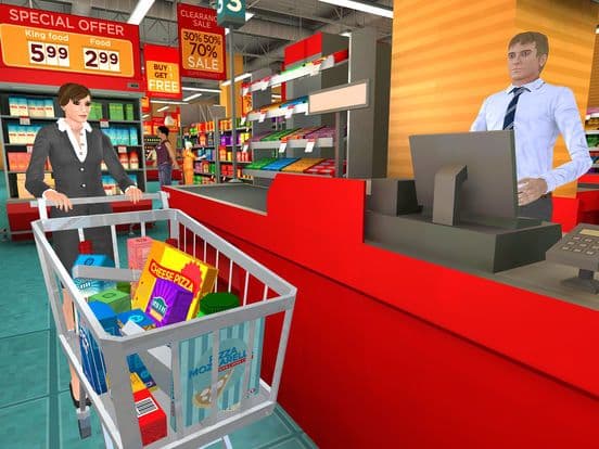 Super Market Shopping Mall Sim screenshot 5