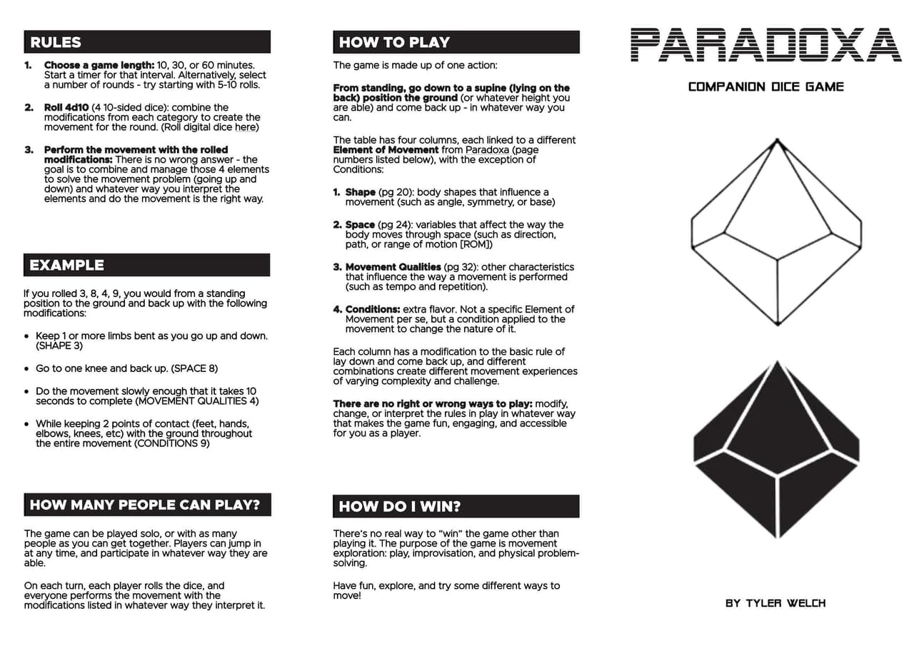 PARADOXA Companion Dice Game screenshot 2