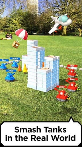 AR Smash Tanks! screenshot 2