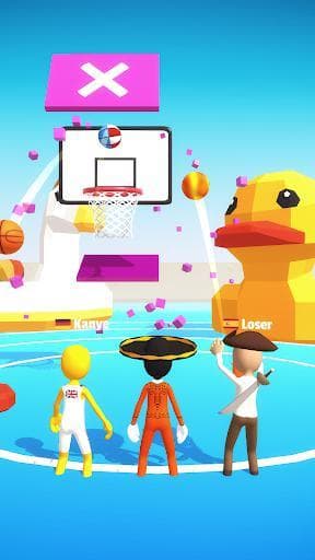Five Hoops - Basketball Game screenshot 2
