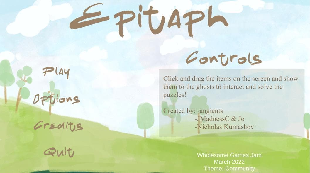 Epitaph (itch) (PlutoniumGames, KumashovComposer, angients) screenshot 2