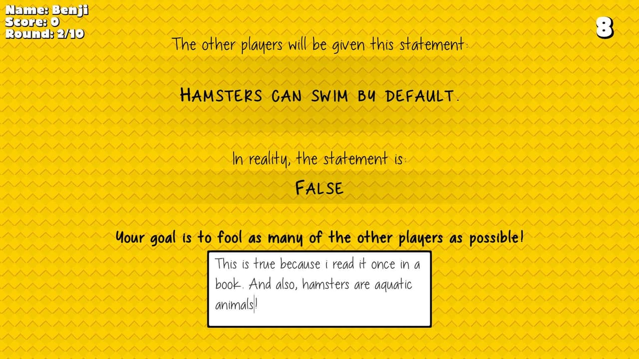 True OR False (itch) (RubyDev) screenshot 2