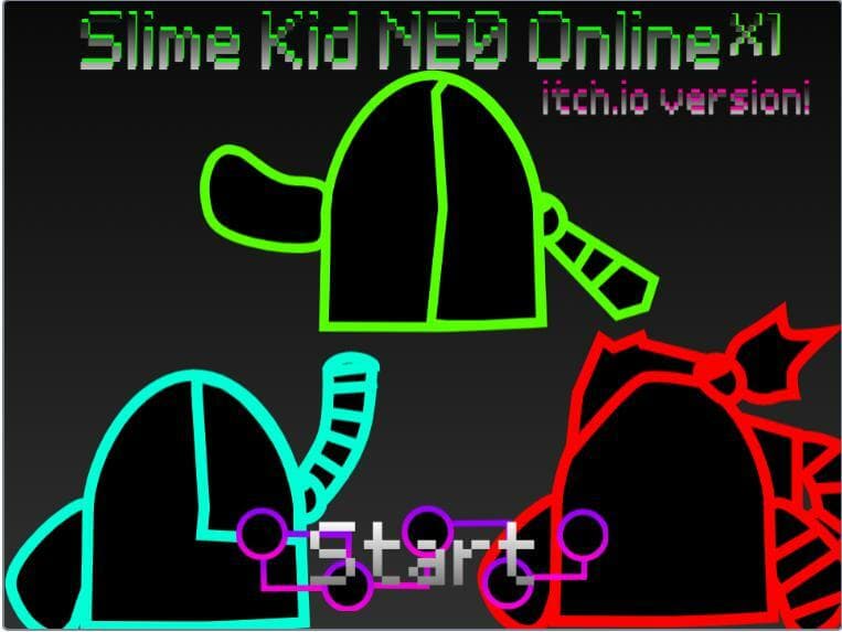 Slime Kid Neo X1 itch.io version! screenshot 2