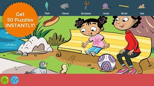 Hidden Pictures Puzzle Town – Kids Learning Games screenshot 2