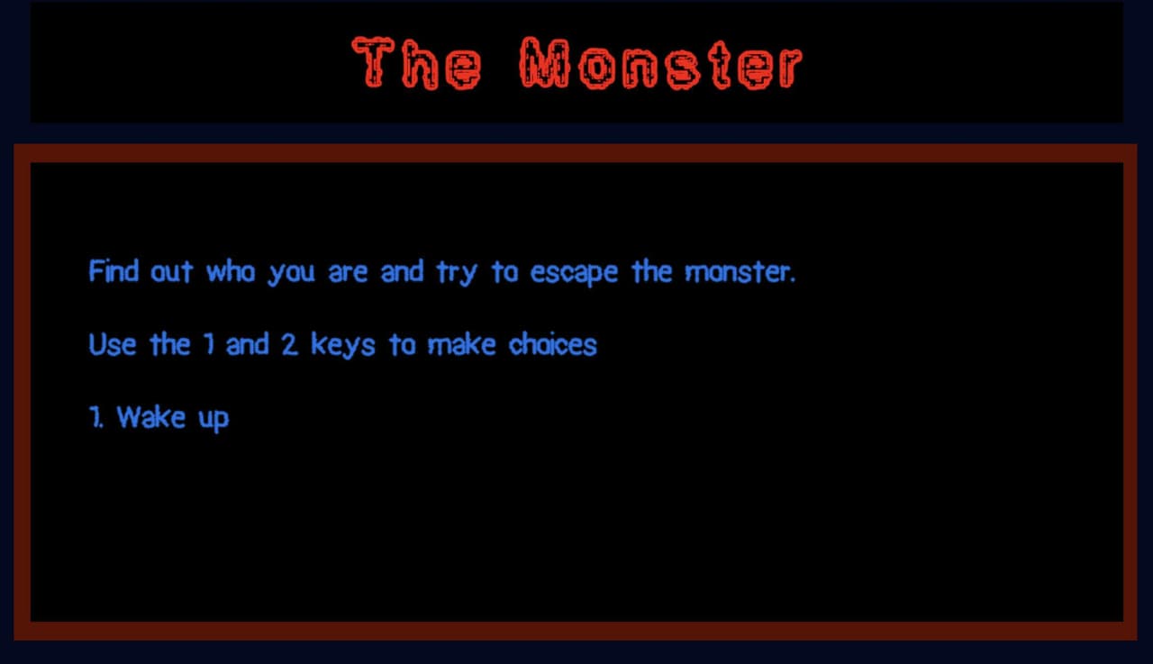 The Monster (itch) (The Wrong John)