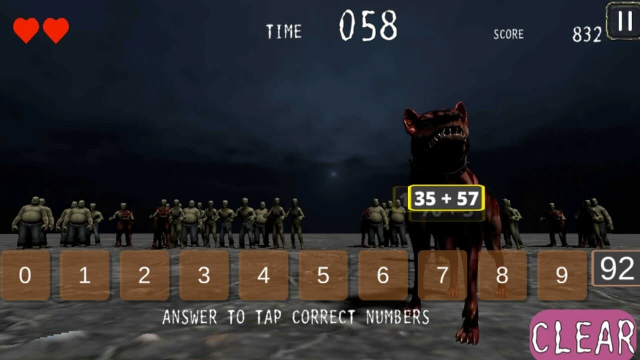 ZOMBIE MATHters screenshot 3