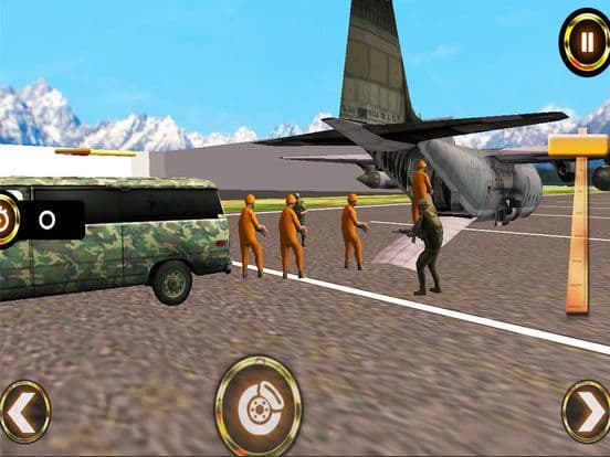 Army Criminal Transport Van 3D screenshot 2
