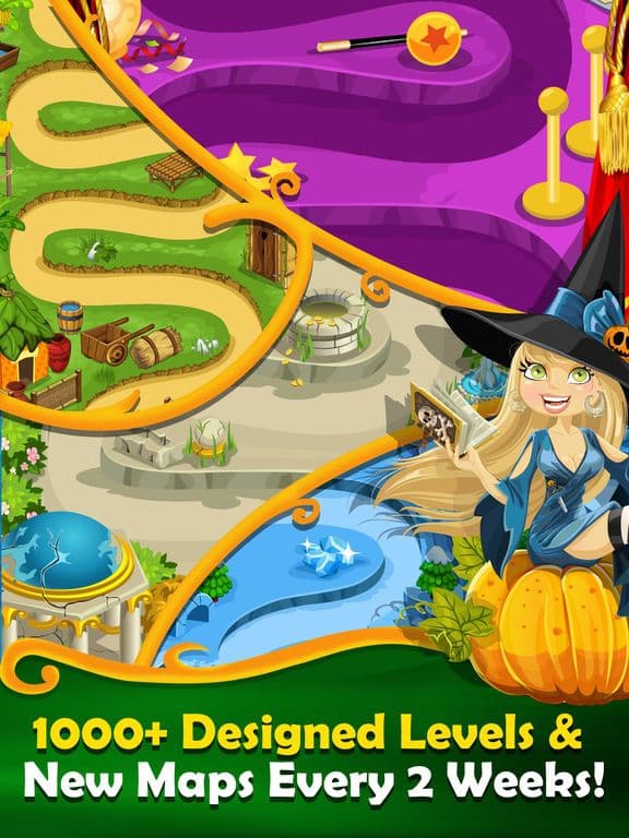 Witchy Wizard Magic Match-3 screenshot 3