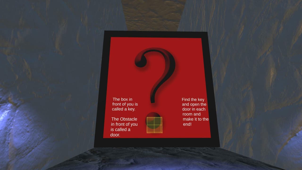 Cave Corridors - Indoor Level (Game Design I) screenshot 2