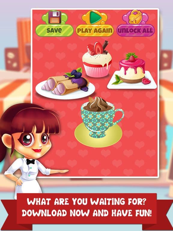 Coffee Dessert Making Salon - food maker games & candy ice cream make for kids!