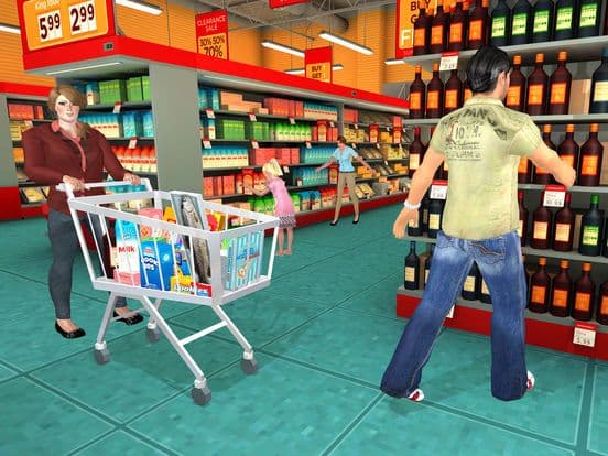 Super Market Shopping Mall Sim screenshot 3