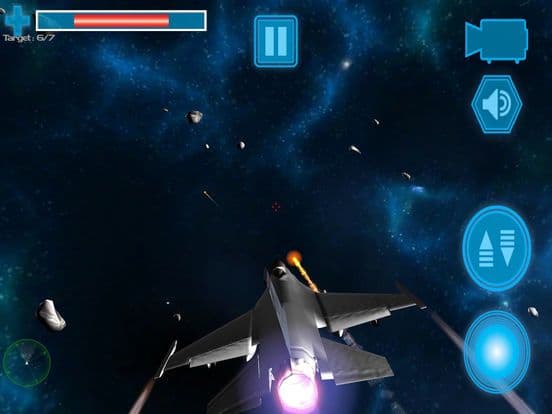 Jet Fighter Strike in 3D Space Warfare game screenshot 5