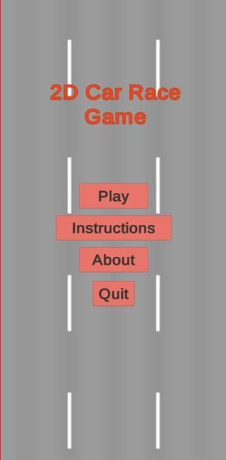 2D Car Race screenshot 2