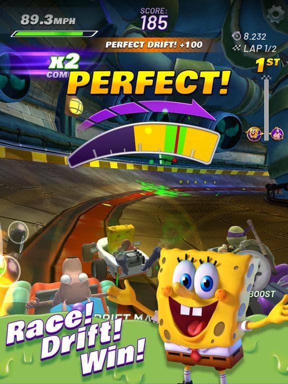 Nickelodeon Kart Racers Game screenshot 2
