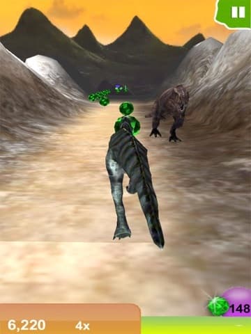Dino Run Dash - Jurassic Escape Dinosaur World Challenge screenshot 2