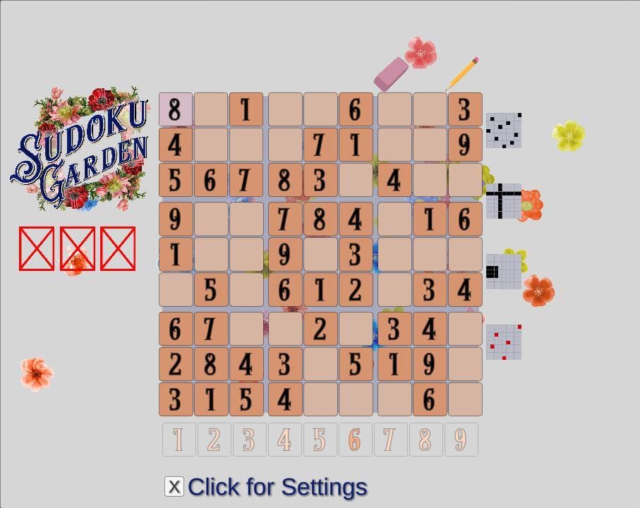 Sudoku Garden -Mac screenshot 4