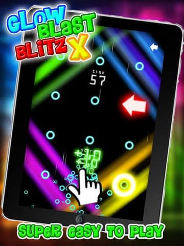 Glow Blast Blitz X - Bubble Arrow Tap Game screenshot 2