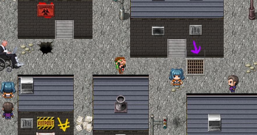 Cartoon Violets 5 screenshot 2