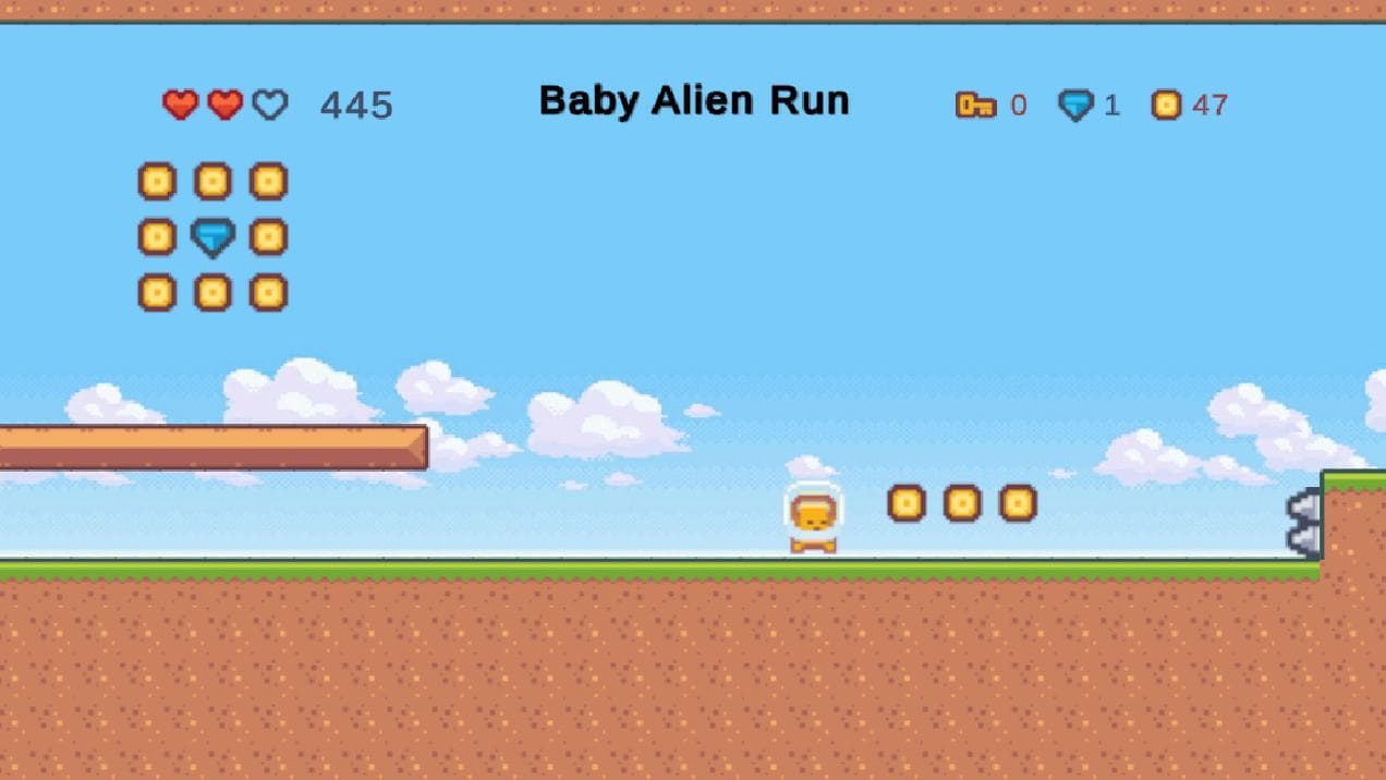 Platform Runner - Baby Alien Run screenshot 2