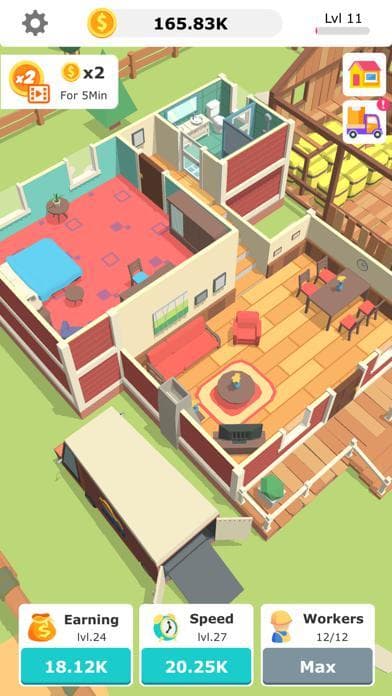 Idle Decoration Inc screenshot 4