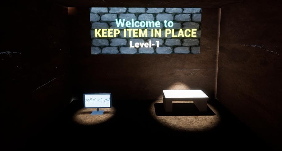 Keep item in place screenshot 2