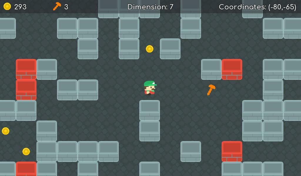 Infinite Maze Game