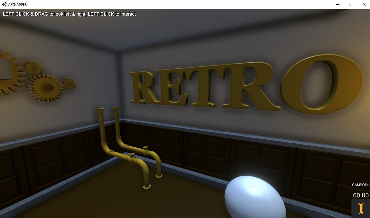 2022 3D Escape Game Engine Test screenshot 2