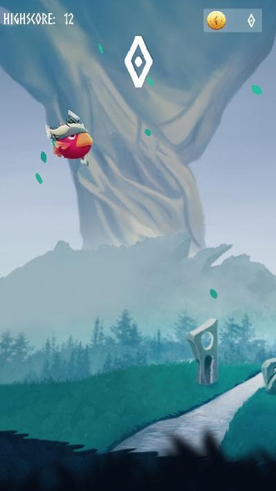 Gullbird: Flappy Viking screenshot 2