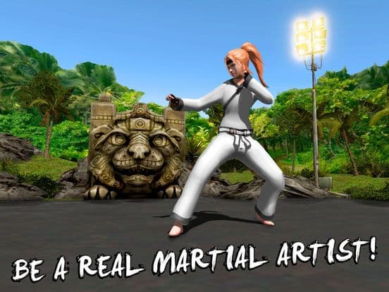 Karate Do Fighting Tiger 3D screenshot 2