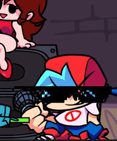 Friday Night Funkin But Bf And Daddy Dearest Have Glasses screenshot 2