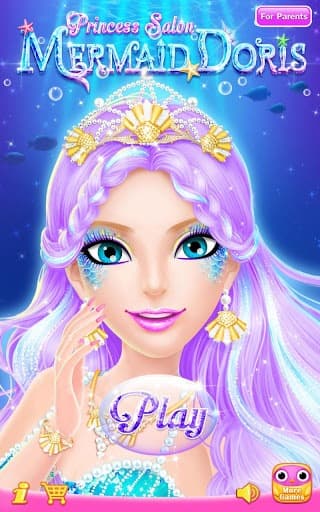 Princess Salon: Mermaid Doris screenshot 2
