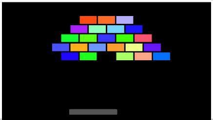 Brick break demo screenshot 2
