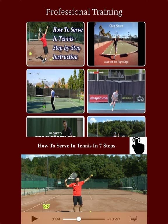 Tennis Coaching - Training Academy for PRO screenshot 4