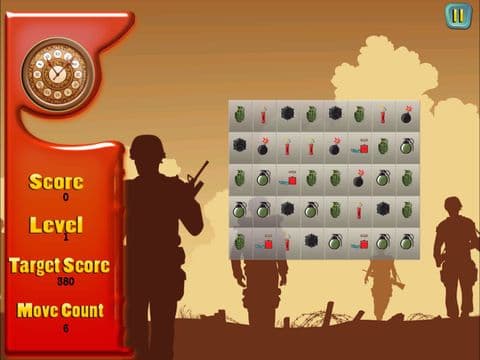 Advanced Bombing Puzzle Craze - A Warfare Matching Blowup! FREE screenshot 4