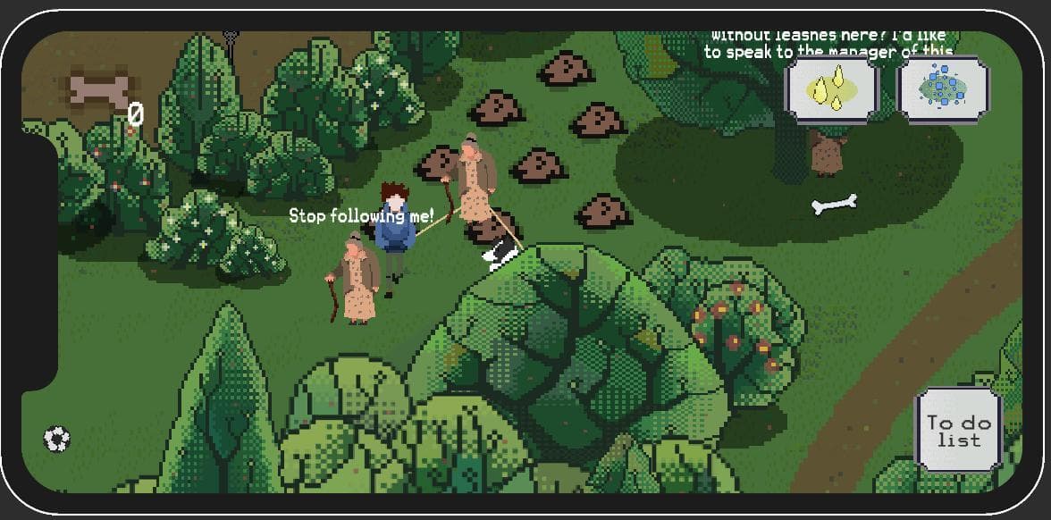Walk in the park (SlightlyDarkerBlack) screenshot 2