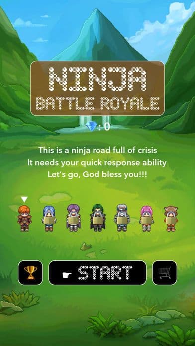 Ninja Battle Royale screenshot 2