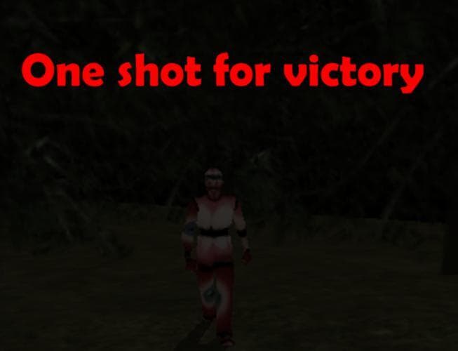 One shot for victory